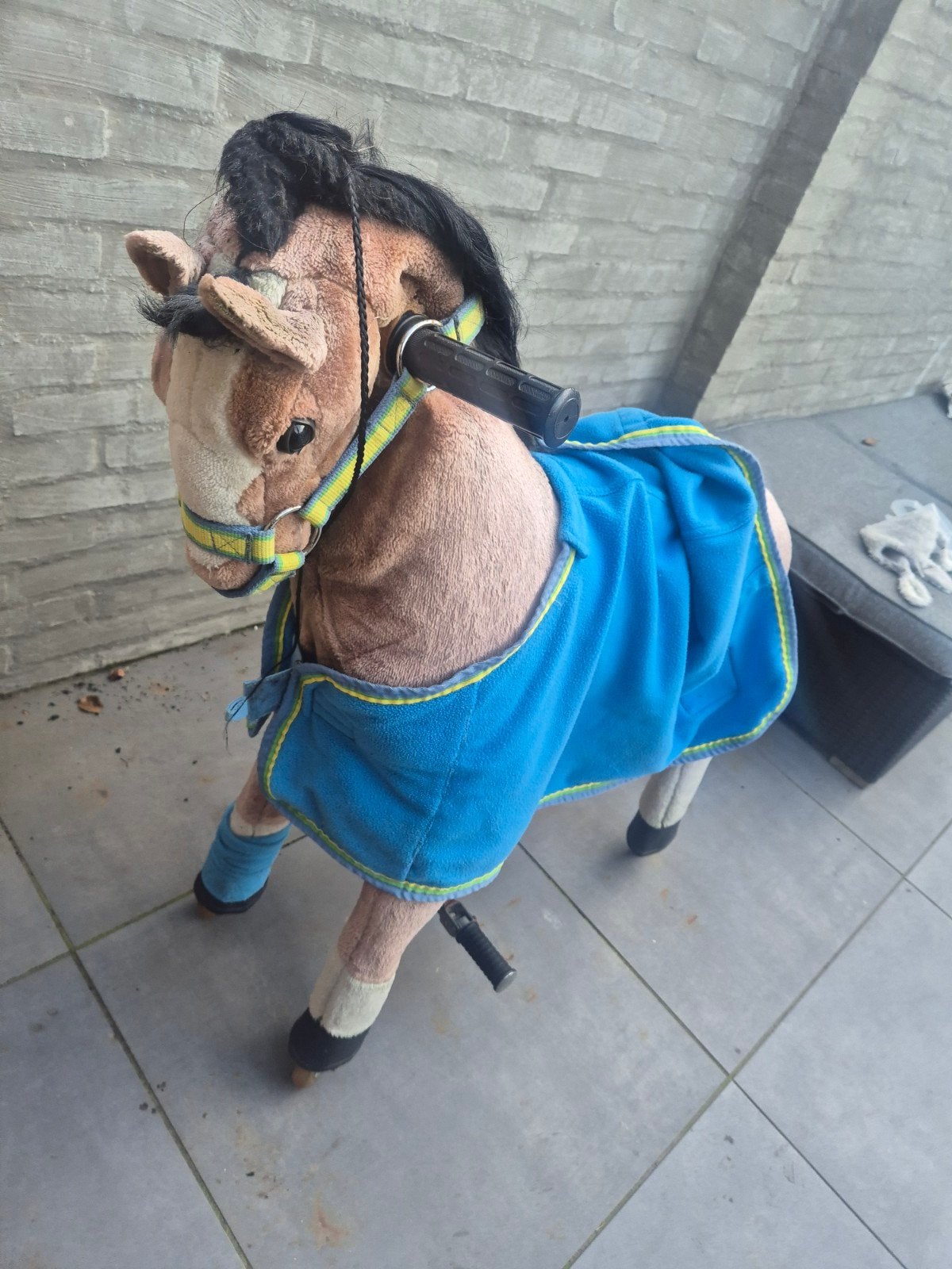 Speelpaard op wielen - Gebruikt maar functioneel, Kinderen en Baby's, Ophalen