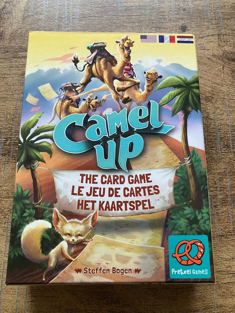 Camel Up: Het Kaartspel - Spannend racespel, Een of twee spelers, Ophalen of Verzenden, Zo goed als nieuw