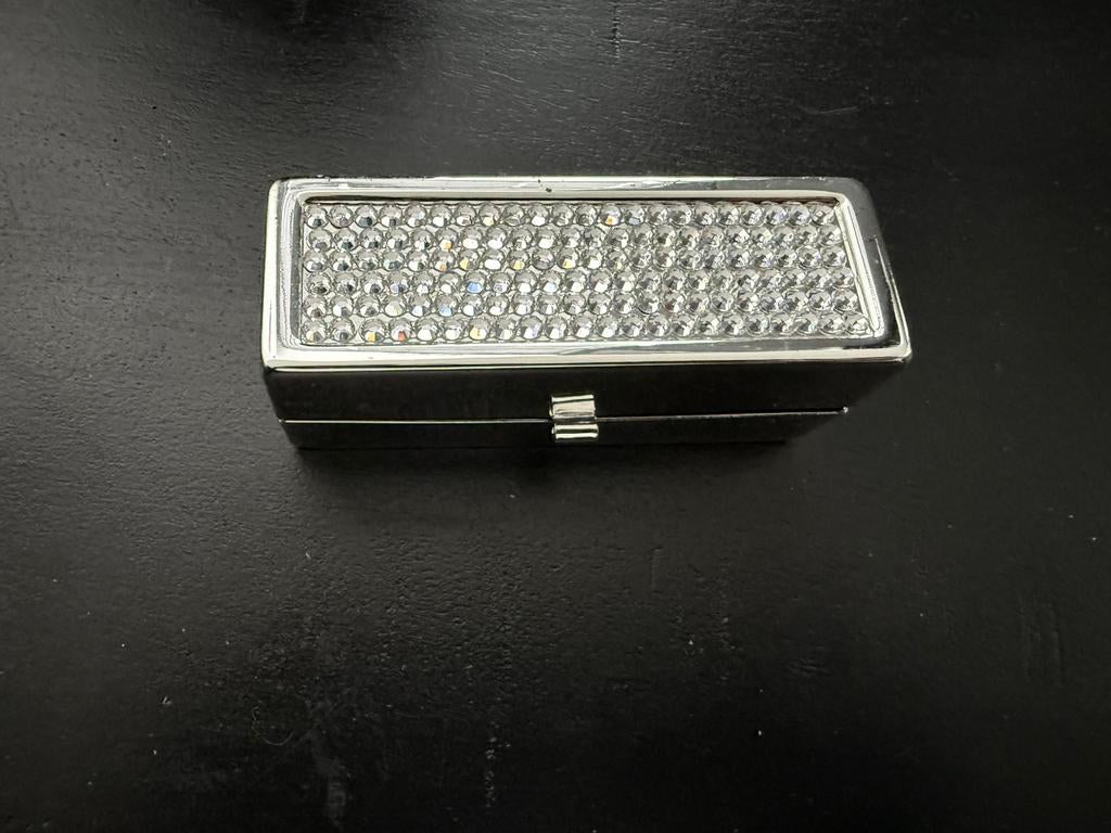 Swarovski Lippenstift doosje, Verzamelen, Swarovski, Ophalen of Verzenden, Zo goed als nieuw, Sieraad of Horloge