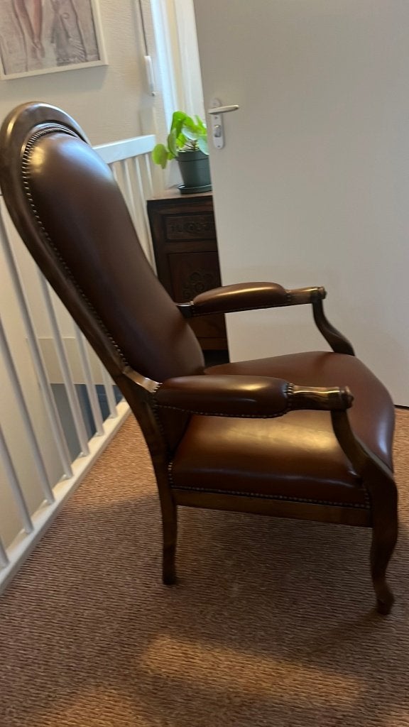 fauteuil. vintage, Ophalen, Gebruikt, Minder dan 75 cm, Vintage