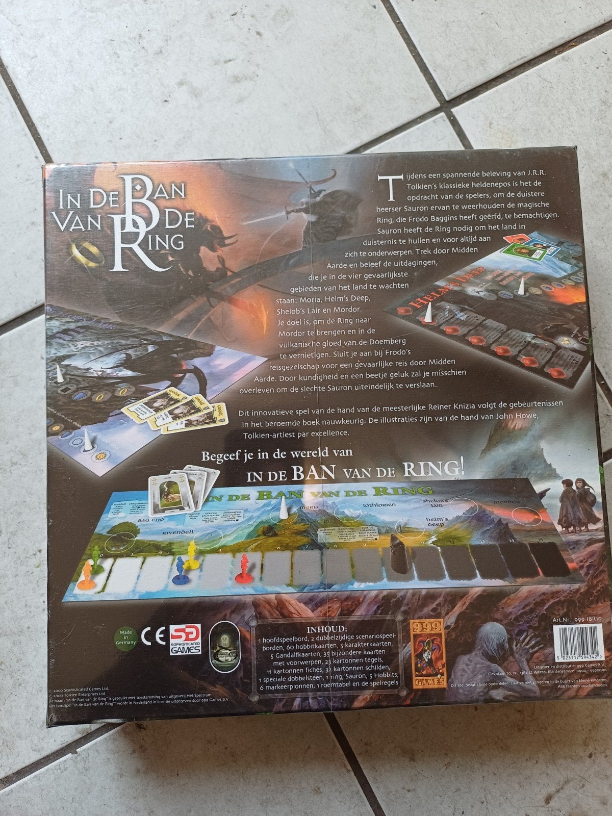 lord of the rings spel,nog ingesealed, Verzamelen, Ophalen of Verzenden, Nieuw, Spel