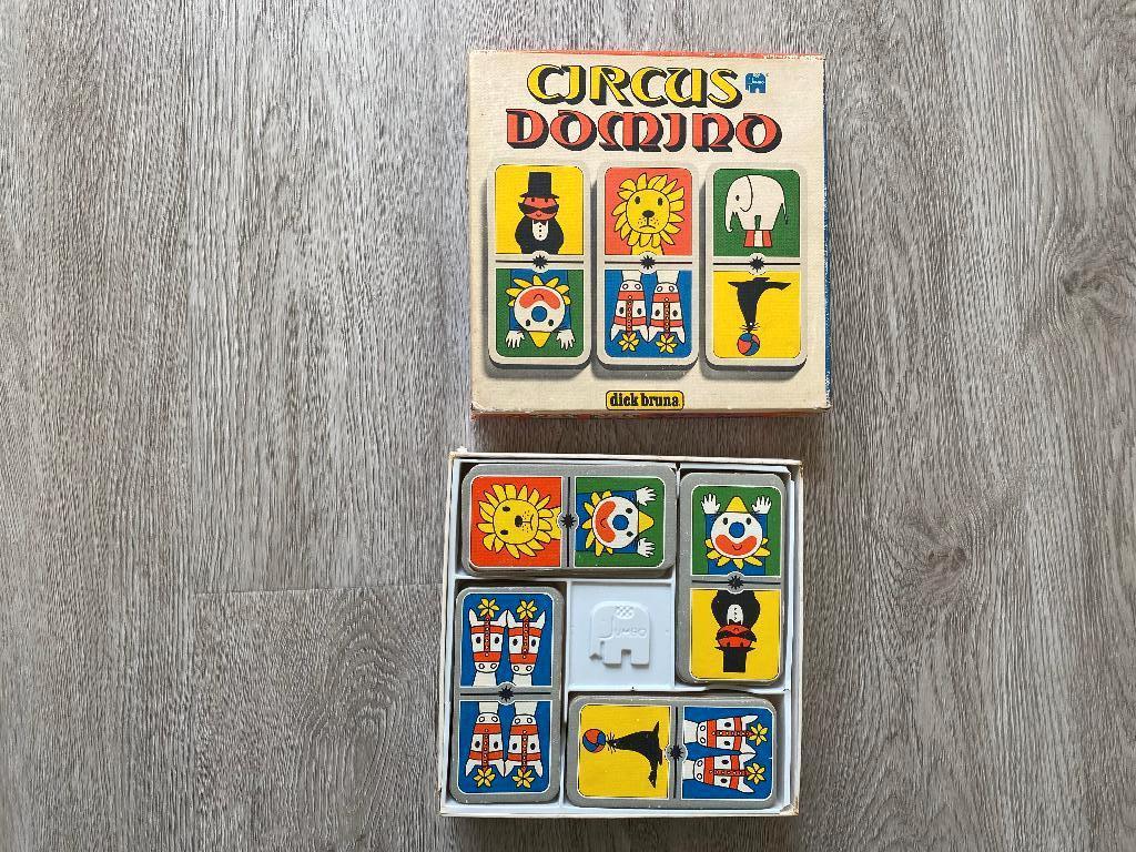 Vintage Dick Bruna domino, Ophalen of Verzenden, Gebruikt