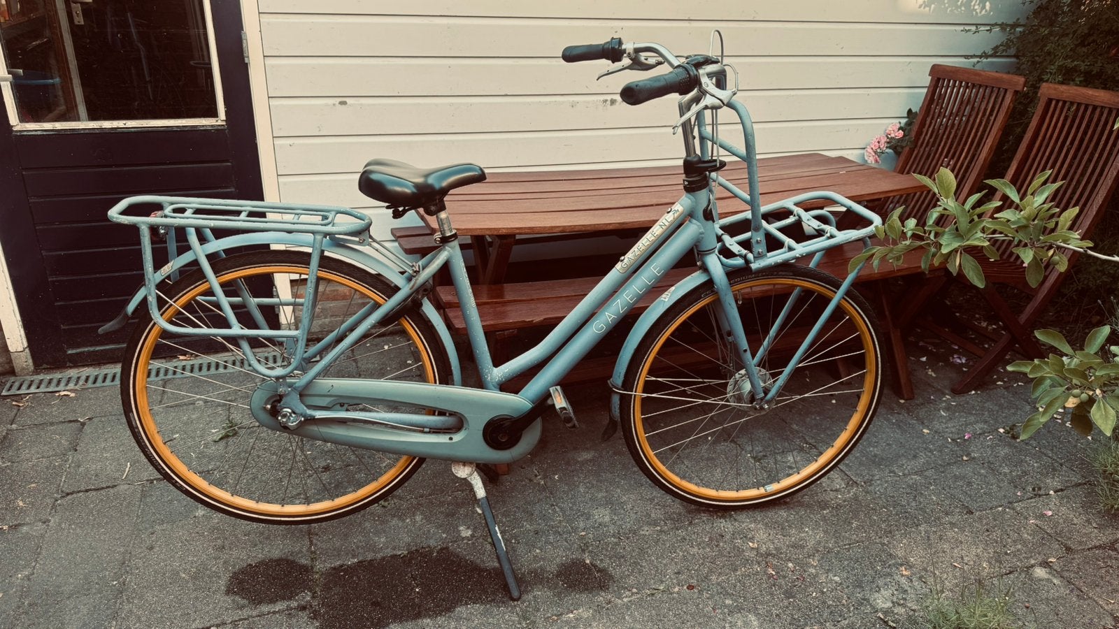 Gazelle Heavy Duty damesfiets, Ophalen, Gebruikt, 47 tot 50 cm, Versnellingen