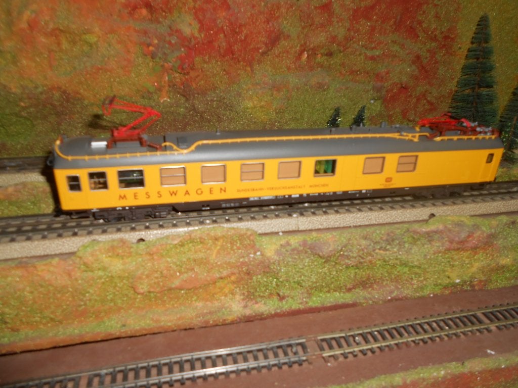Märklin 49961, bovenleiding inspectie en meet wagon, Wisselstroom, Analoog, Wagon, Ophalen of Verzenden