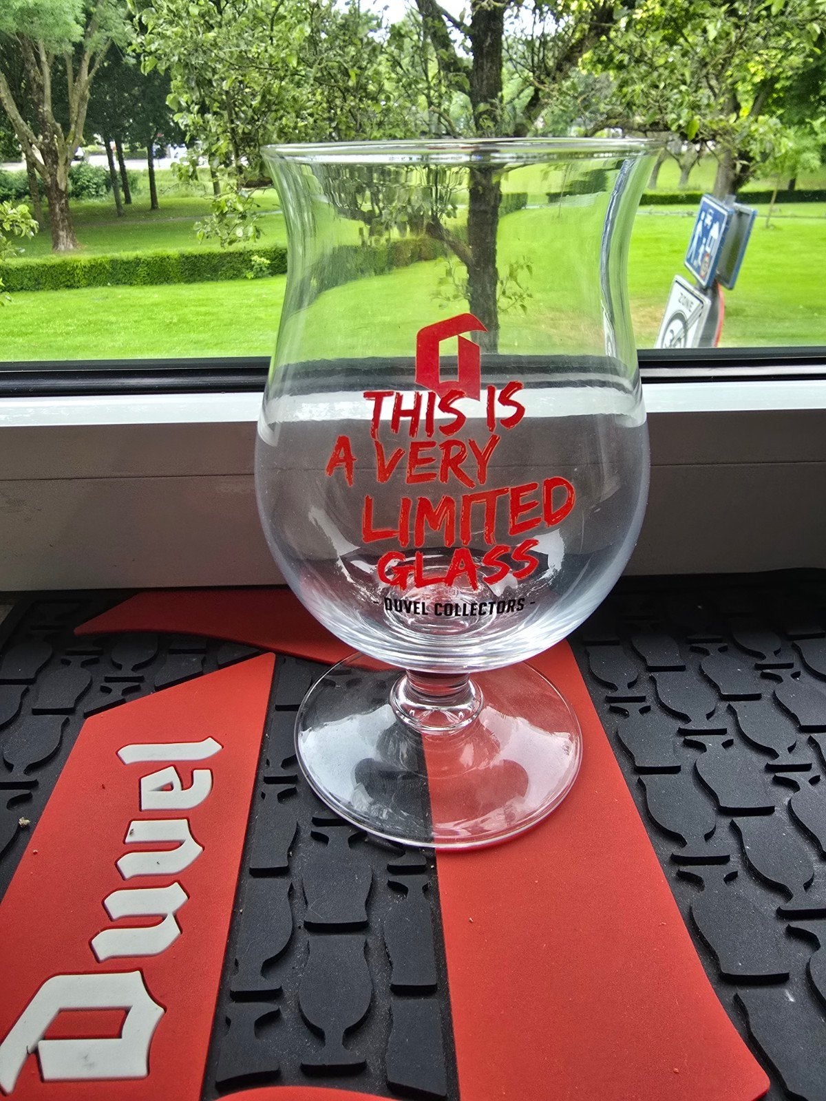 Duvel Collectors glas This is a very limited glass, Ophalen of Verzenden, Nieuw, Glas of Glazen, Duvel