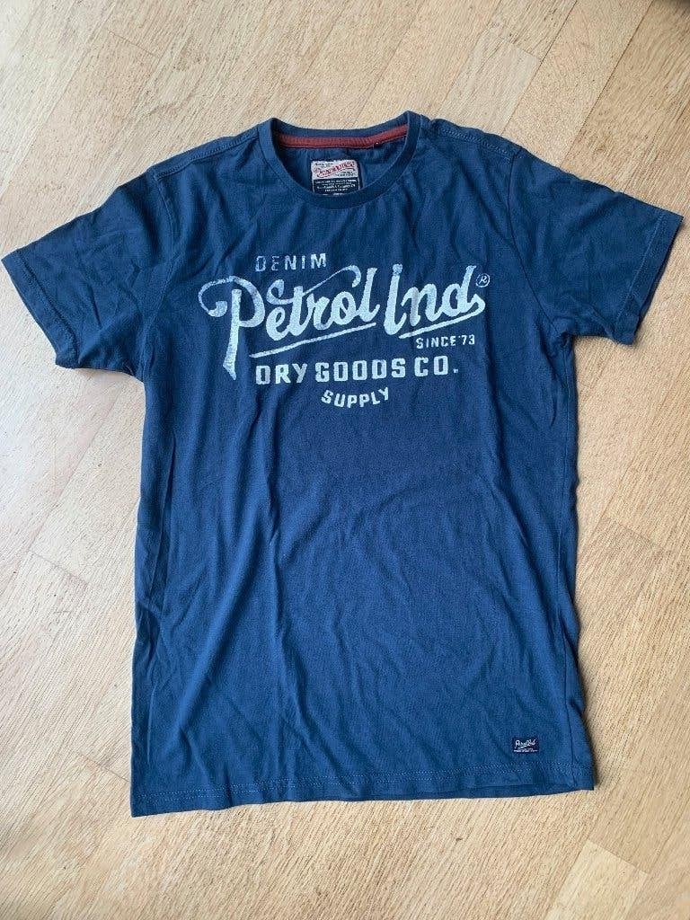 Petrol shirt superzacht maat S NIEUW, Ophalen of Verzenden, Nieuw, Blauw