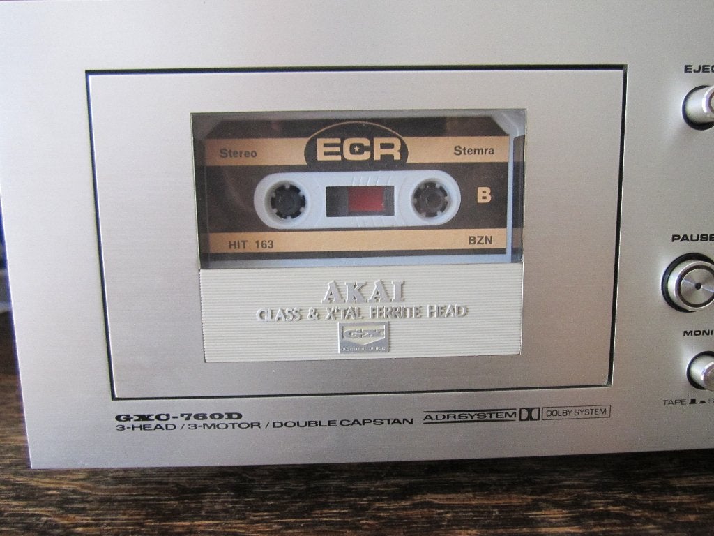 Akai GXC-760D Cassettedeck, Ophalen, Enkel, Akai