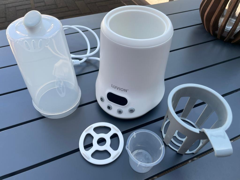 Luvion Eco Fast Deluxe Flessenwarmer, Ophalen, Zo goed als nieuw, Flessen- of potjesverwarmer