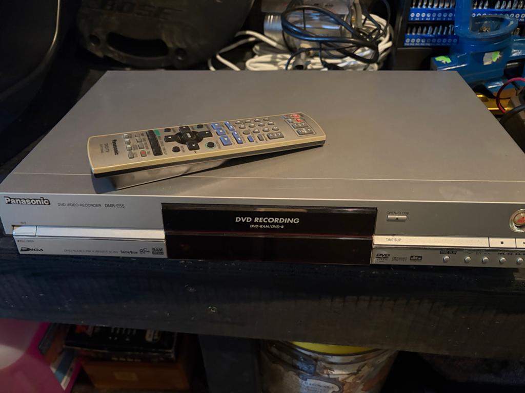 Panasonic DMR-ES5 DVD Video Recorder met afstandsbediening, Audio, Tv en Foto, Dvd-spelers, Gebruikt, Dvd-recorder, Panasonic