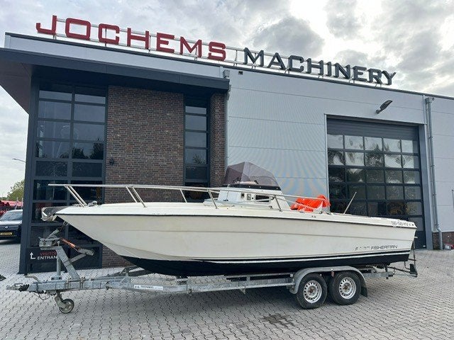console boot Zaniboni Cantieri Fisherman 23, Watersport en Boten, 70 pk of meer, Overige merken, Gebruikt, Binnenboordmotor