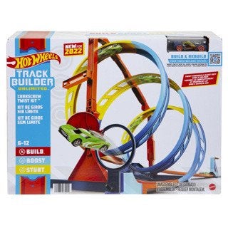 Hotwheels: Track Builder Unlimited: Kurkentrekker Set, ., Nieuw, Ophalen of Verzenden, .