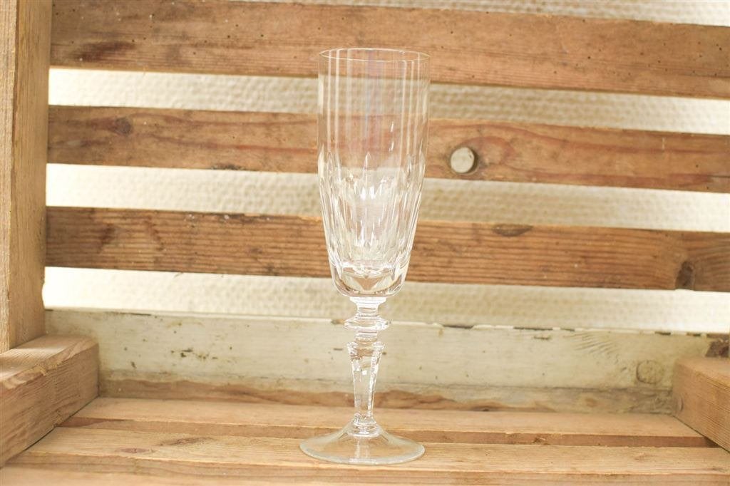 6 stuks Hooghoudt Champagne glazen 50542, Gebruikt, Ophalen of Verzenden, Bord(en), Overige stijlen