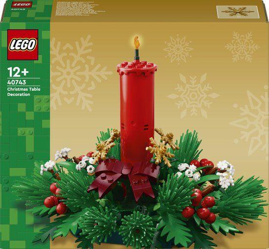LEGO Kersttafeldecoratie - 40743, Nieuw, Ophalen of Verzenden, Www.loods56.nl, X
