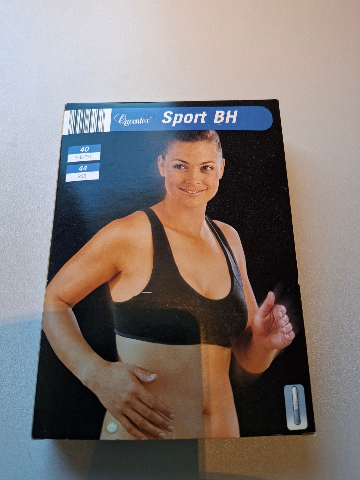 Queentex Sport BH - Maat 44 (85B) - Nieuw, Zwart, Maat 46/48 (XL) of groter, Nieuw, Ophalen of Verzenden