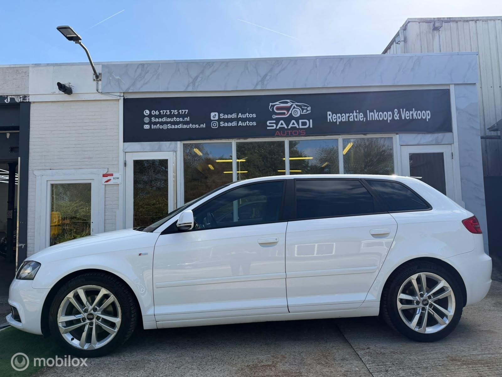 Audi A3 1.8 TFSI 160pk Automaat | APK 2027 | Koppeling nieuw, Euro 5, 15 km/l, Gebruikt, Zwart