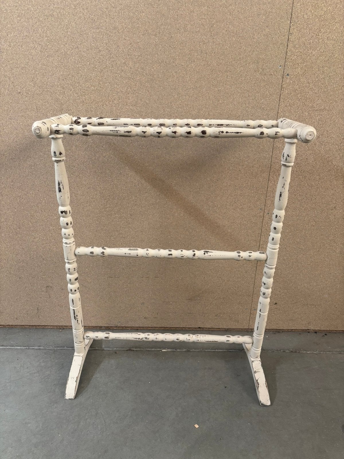 Brocante handdoekenrek, Ophalen of Verzenden