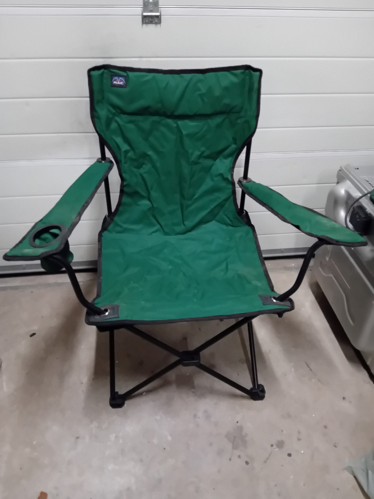 2 x Opvouwbare campingstoel - stoel om te vissen, Ophalen of Verzenden, Gebruikt, Campingstoel