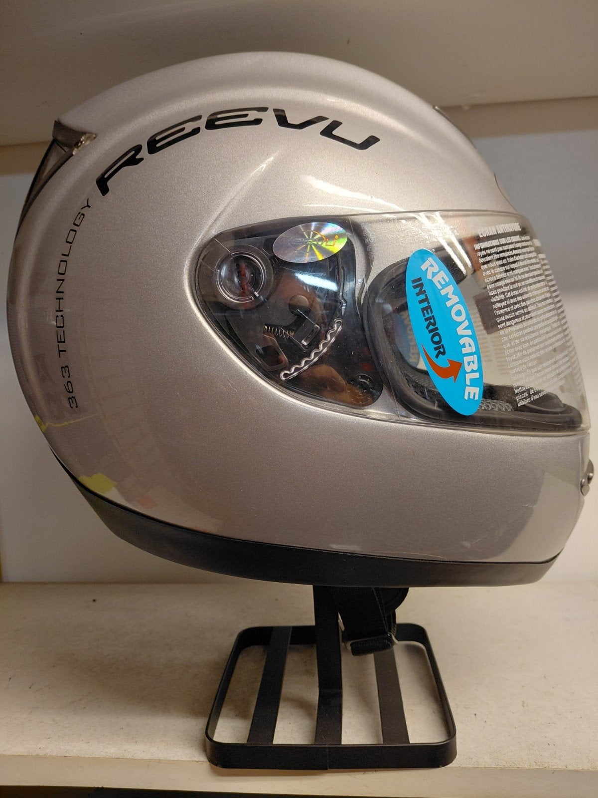 Nieuwe Reevu helm maat M, Motoren, M, Kinderen, Ophalen of Verzenden, Integraalhelm