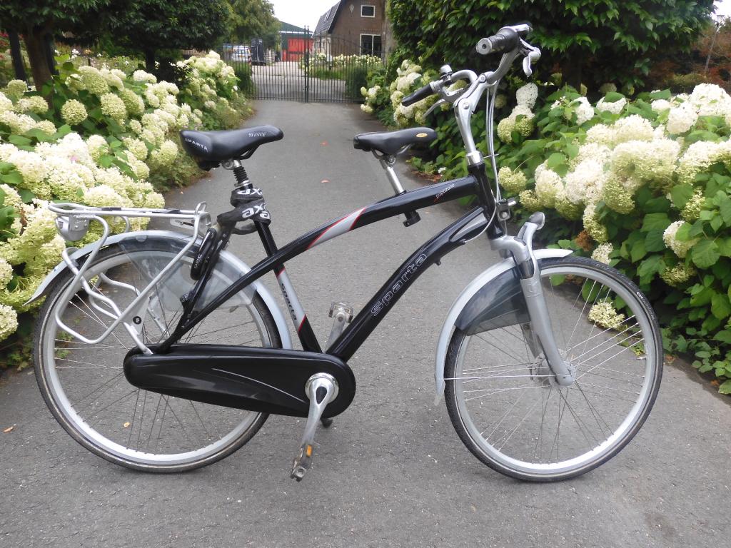 28" Sparta  PAPAZONE met 53 frame en 7 versnellingen, Fietsen en Brommers, Sparta, Versnellingen, Niet ingevuld, Zo goed als nieuw