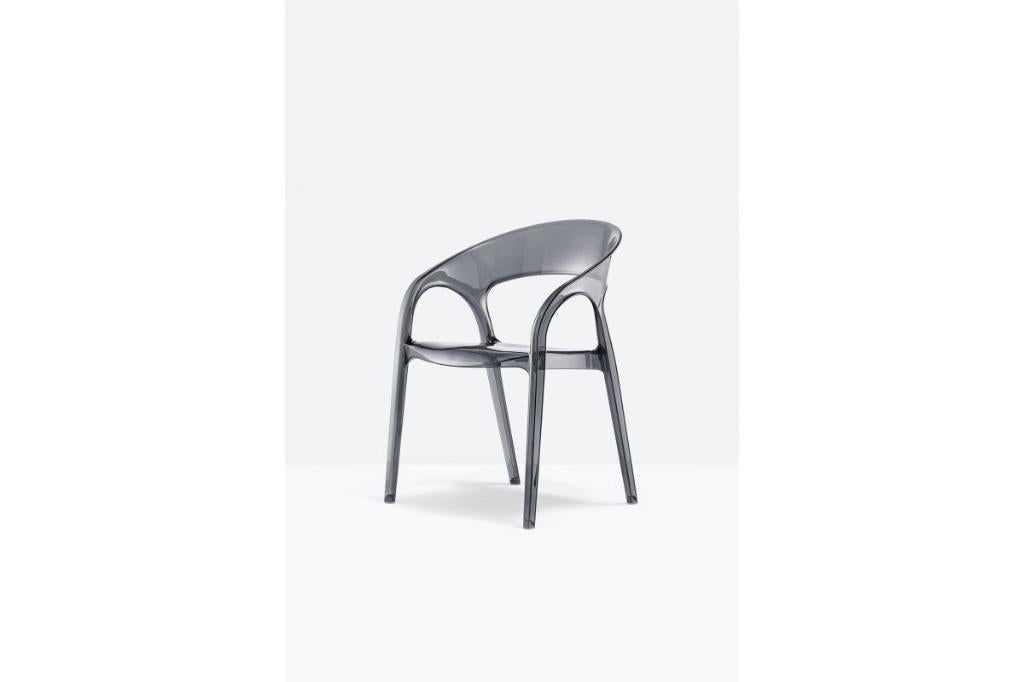 Design stoel Pedrali Gossip 3 stuks, Ophalen, Gebruikt, Drie, Grijs