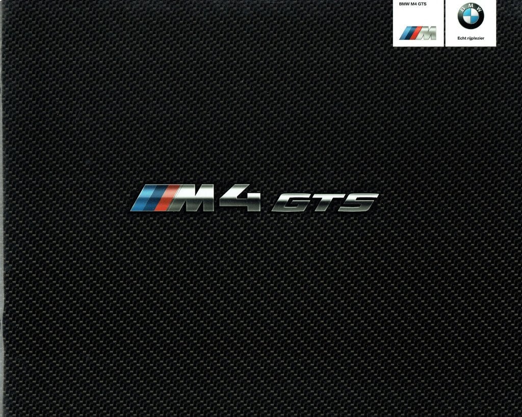Folder BMW M4 GTS (2015), Verzenden, Gelezen, BMW