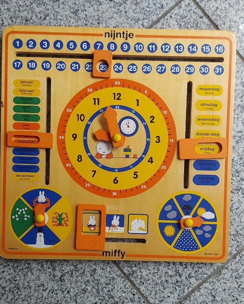 kalender kleuter Nijntje, Ophalen, Maandkalender, Zo goed als nieuw
