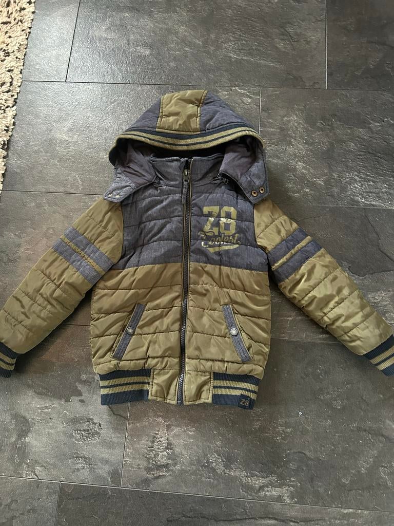 Stoere Z8 jas maat 116/122 in mooie kleuren, Ophalen of Verzenden, Gebruikt, Jongen, Jas