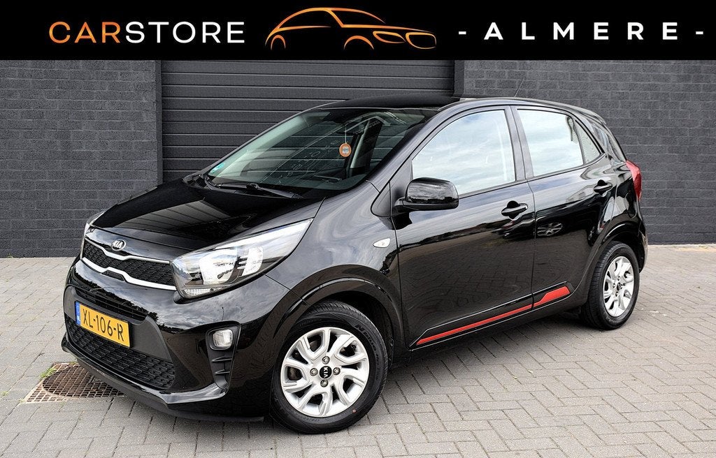 Kia Picanto 1.0 CVVT EconomyLine *1e eigenaar*Airco*62Dkm*5D, Auto's, Kia, Stof, Gebruikt, Euro 6, 4 stoelen