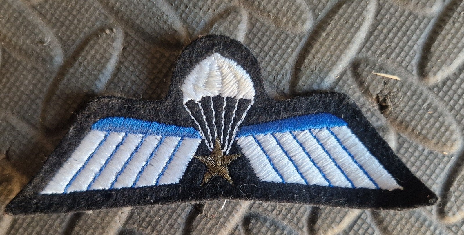 KL Nederlandse leger Brevet A met ster, Ophalen of Verzenden, Landmacht, Nederland, Embleem of Badge
