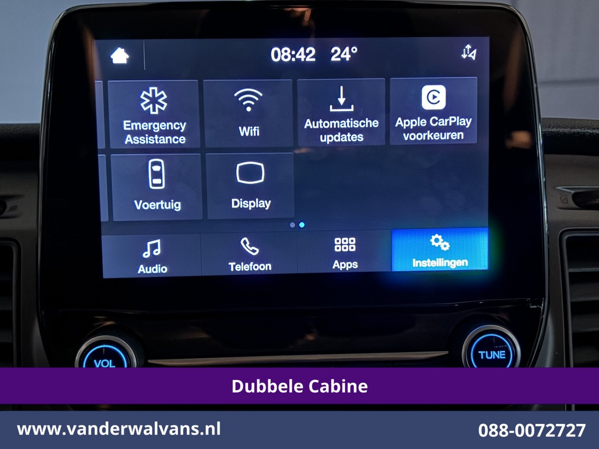 Ford Transit Custom 2.0 TDCI 130pk L2H1 Dubbele Cabine Euro6, Voorwielaandrijving, Stof, 4 cilinders, 2800 kg
