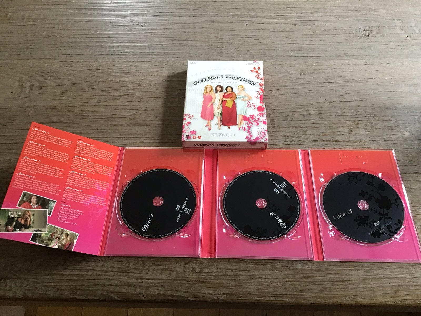 3-DVD Gooise Vrouwen seizoen 1, Vanaf 12 jaar, Ophalen of Verzenden, Zo goed als nieuw, Komedie