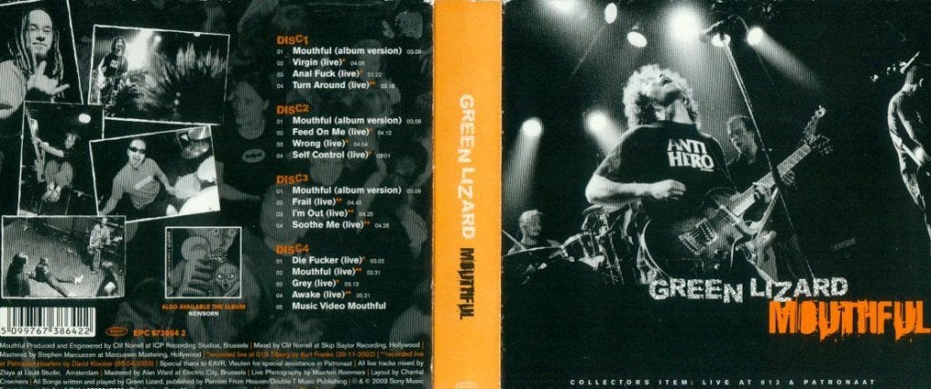 Green Lizard - Mouthful CD (Collectors Item), Rock, Speciale editie, Ophalen of Verzenden, Zo goed als nieuw