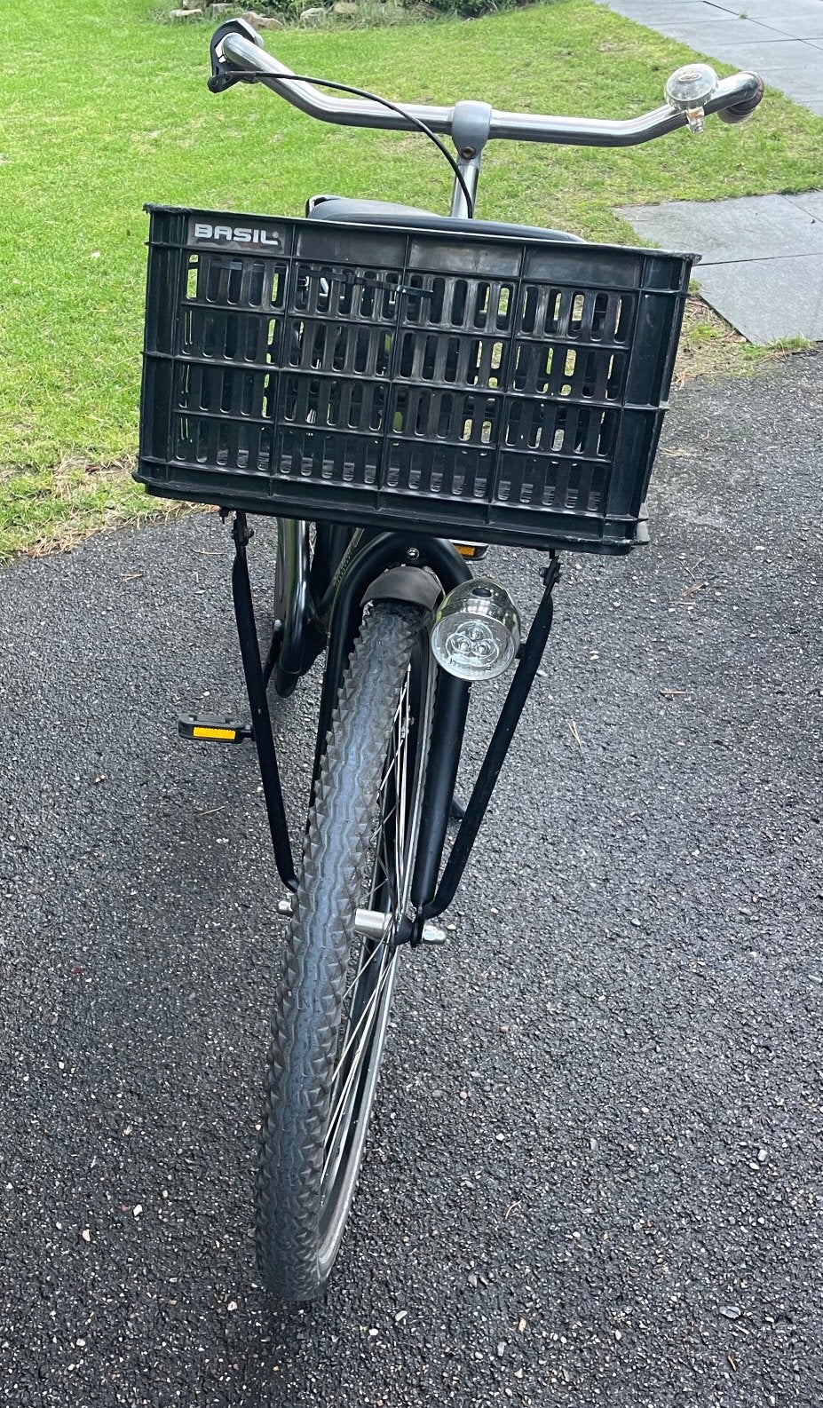 Foto 3 van Cortina fiets met 3 versnellingen/voordrager met krat