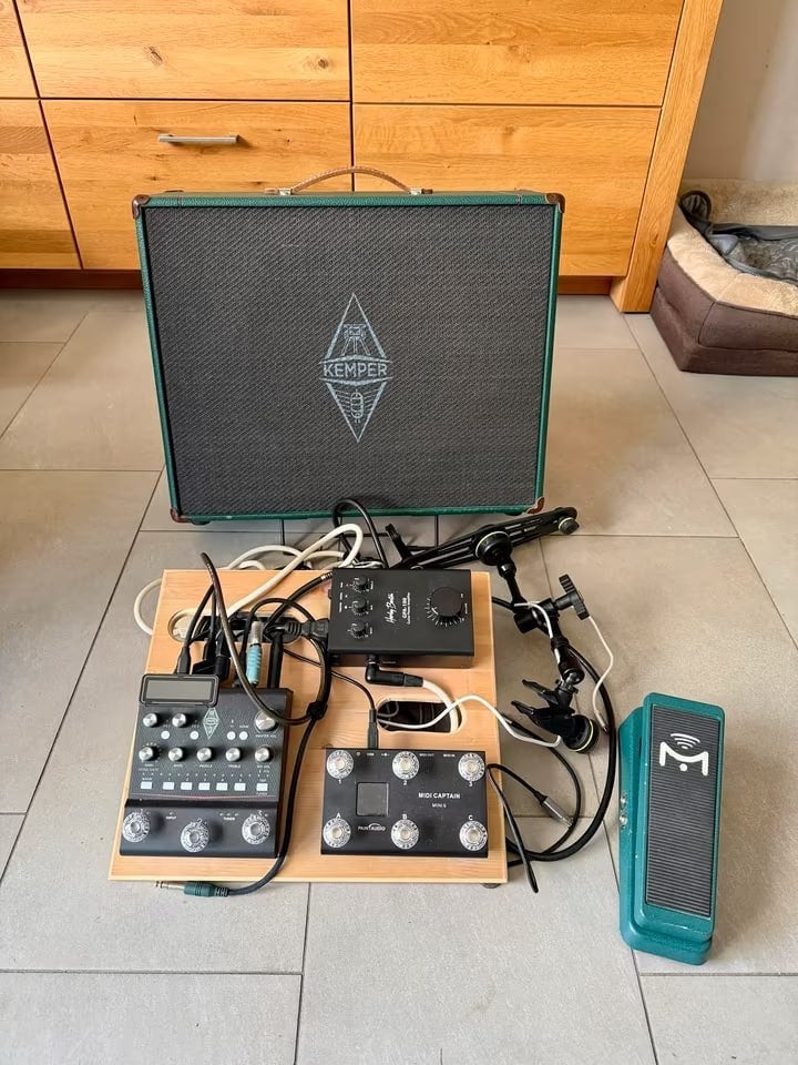 Kemper Profiler Player Lvl 2+3 Rig, Kabinett, Poweramp, Ophalen of Verzenden, Zo goed als nieuw, Multi-effect