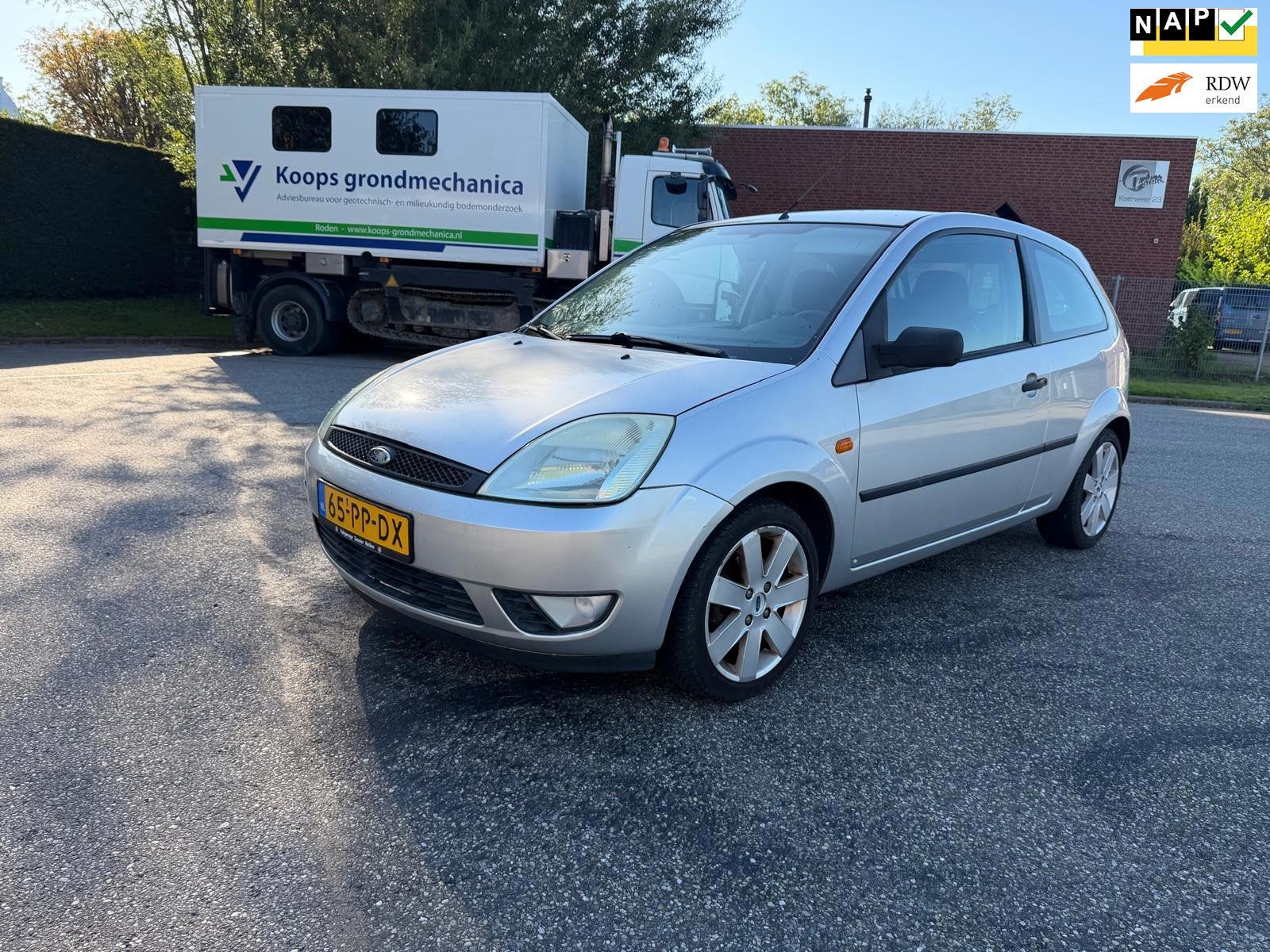 Ford Fiesta 1.3 Futura Airco APK 20-07-2027, Auto's, 1299 cc, Origineel Nederlands, Bedrijf, Handgeschakeld