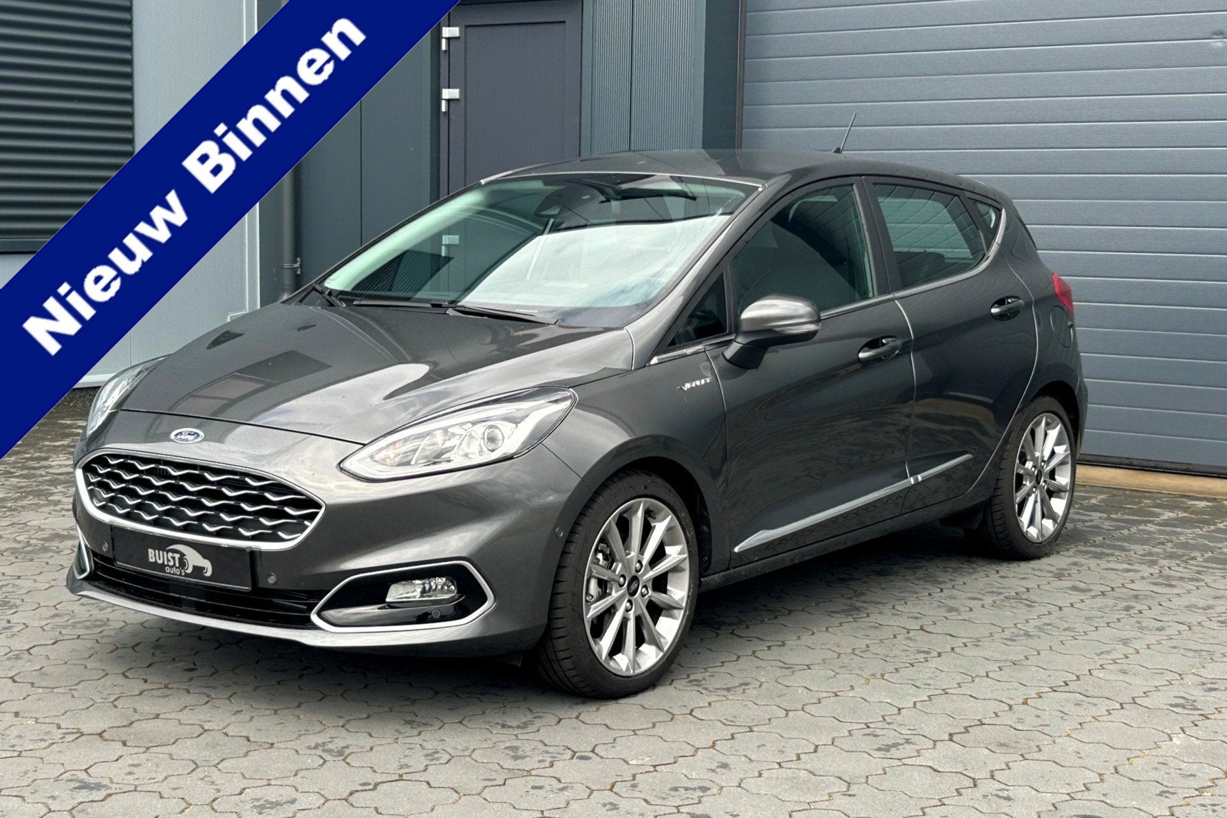 Ford Fiesta 1.0 EcoBoost Vignale AUTOMAAT 2444KM! 1e eig.! N, Auto's, Dealer onderhouden, 101 pk, Gebruikt, Met garantie (alle)