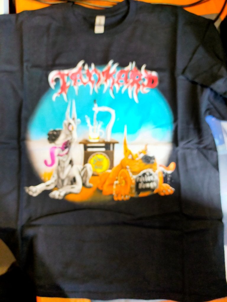 Bandshirt Tankard Pavlovs Dawgs, Ophalen of Verzenden, Nieuw, Maat 56/58 (XL), Zwart