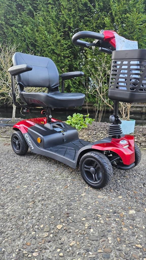 Drive Crow, 2024, deelbare kleine opvouwbare scootmobiel, Ophalen, Inklapbaar, Zo goed als nieuw, Elektrische rolstoel