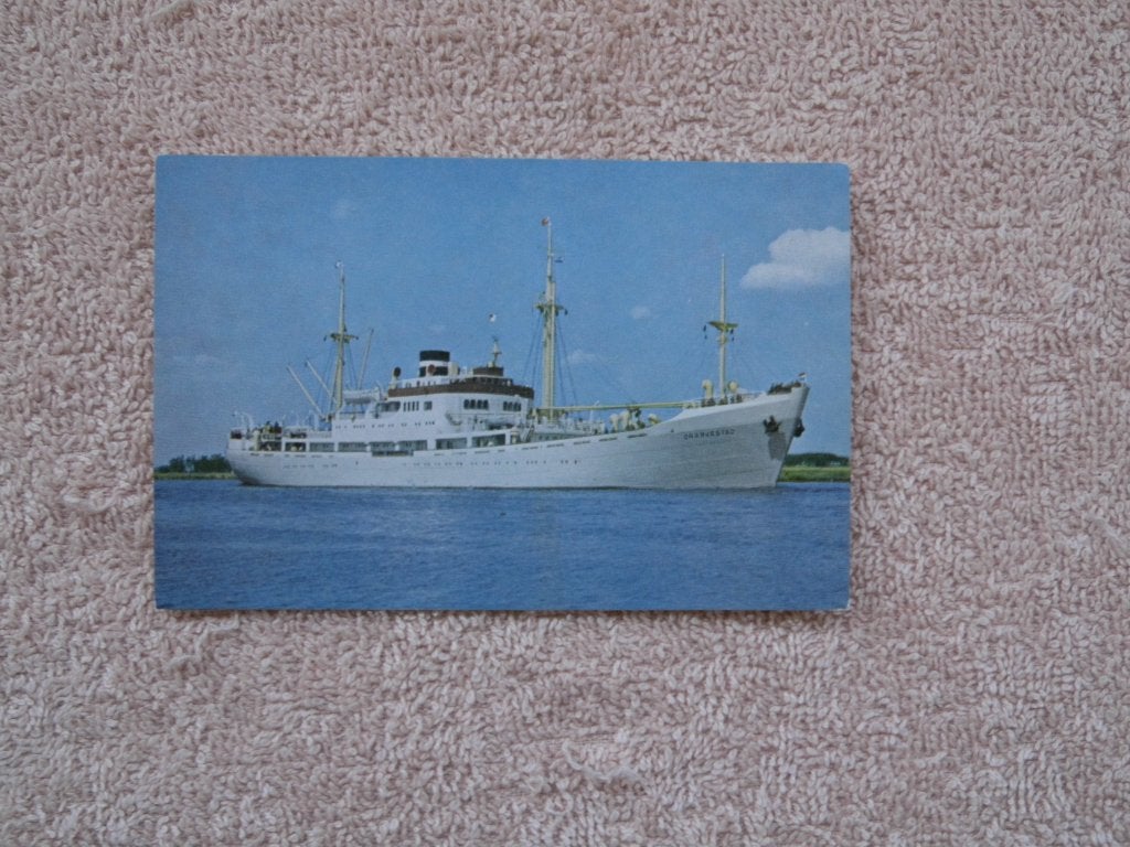 Set van 3 ansichtkaarten: Schepen op zee, Ophalen of Verzenden, 1940 tot 1960, Ongelopen, Voertuig