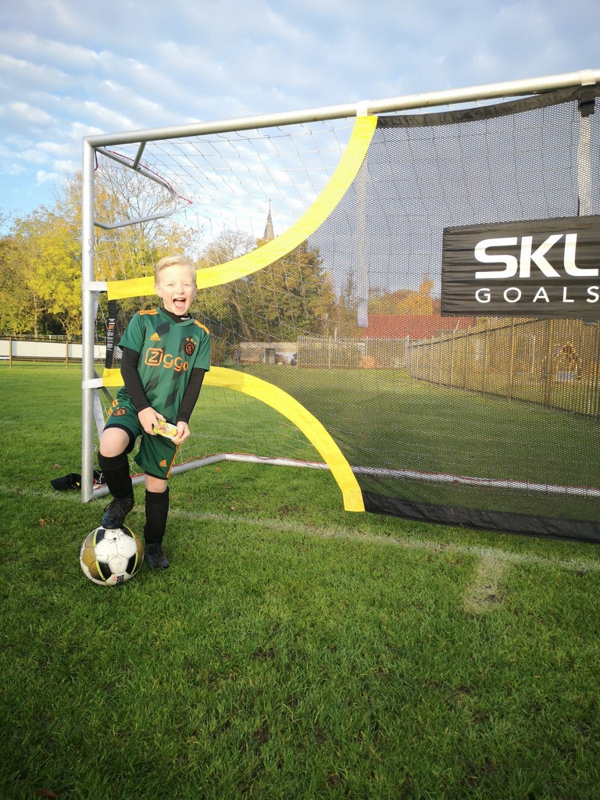 SKLZ Goalshot 5mx2m Soccer Trainer, Ophalen of Verzenden, Zo goed als nieuw, Overige typen