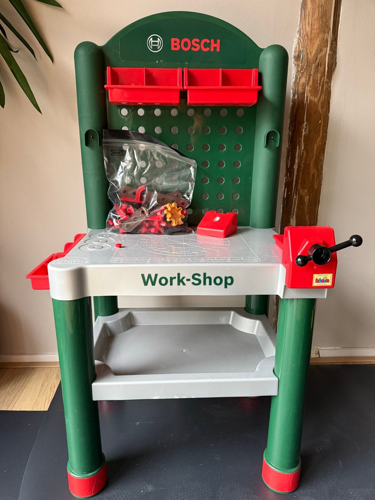 Bosch Work-Shop speelgoed werkbank, Ophalen, Gebruikt, Bouwen