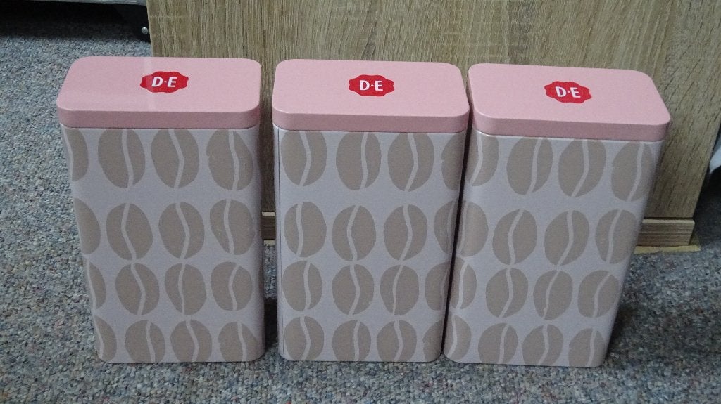 3 Blikken Van Douwe Egberts., Ophalen of Verzenden, Zo goed als nieuw, Koffie, Douwe Egberts