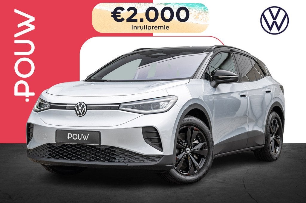 Volkswagen ID.4 286pk Pro Limited Edition 77 kWh | Trekhaak, Auto's, Volkswagen, Automaat, Achterwielaandrijving, Zwart, 2039 kg