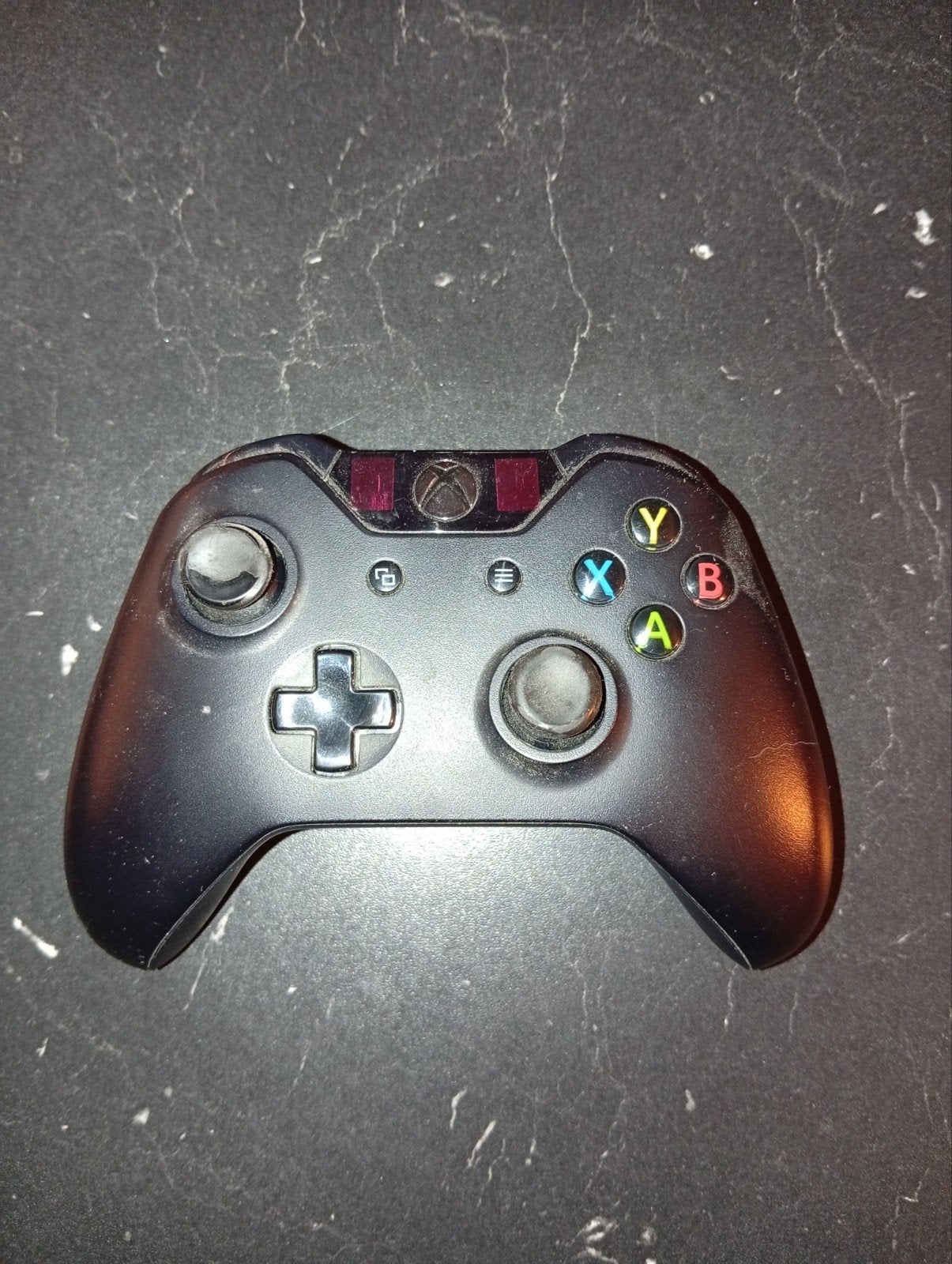 Zwarte Xbox One Controller, Spelcomputers en Games, Gebruikt, Ophalen of Verzenden, Xbox One, Controller