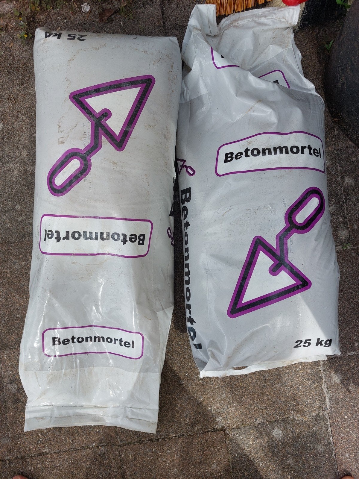 Betonmortel 25kg 2x, Ophalen, Nieuw
