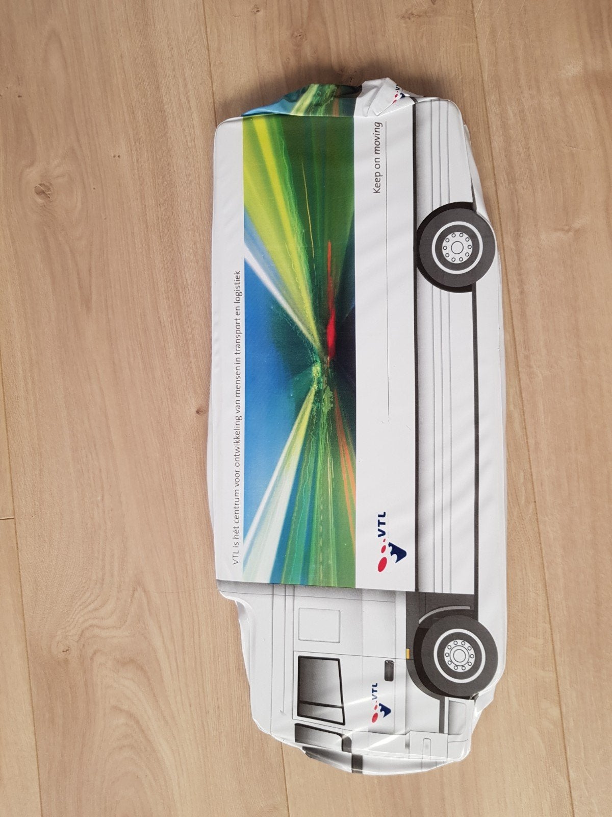 Opblaasbare VTL vrachtwagen van plastic en karton, Kinderen en Baby's, Ophalen, Zo goed als nieuw