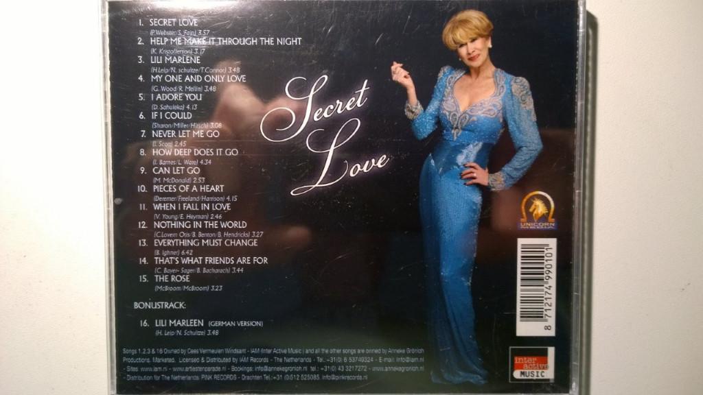 Anneke Grönloh - Secret love, Ophalen of Verzenden, 1990 - 1999, Zo goed als nieuw