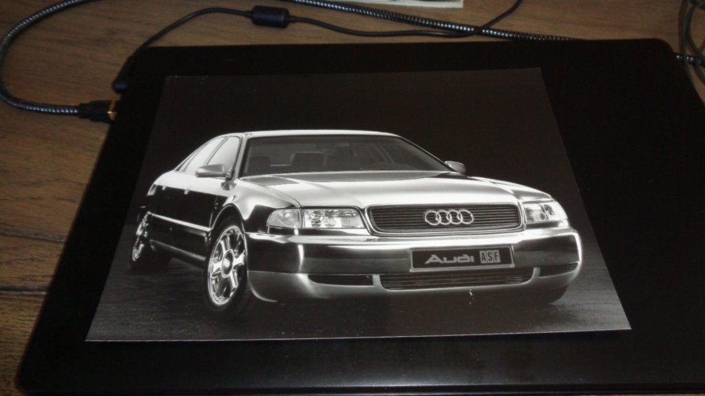 GROTE Persfoto AUDI ASF  CONCEPT CAR       9-1993, Verzenden, Nieuw, Audi
