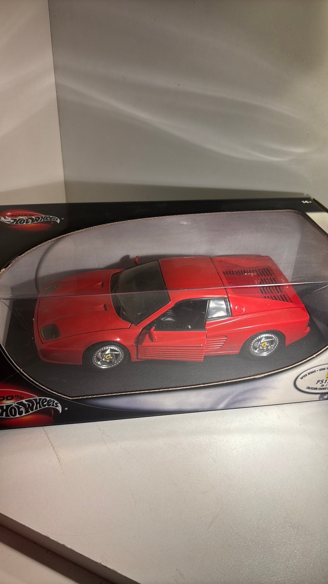 Ferrari f512 m hot wheels 1.18, Ophalen of Verzenden, Hot Wheels, A, A