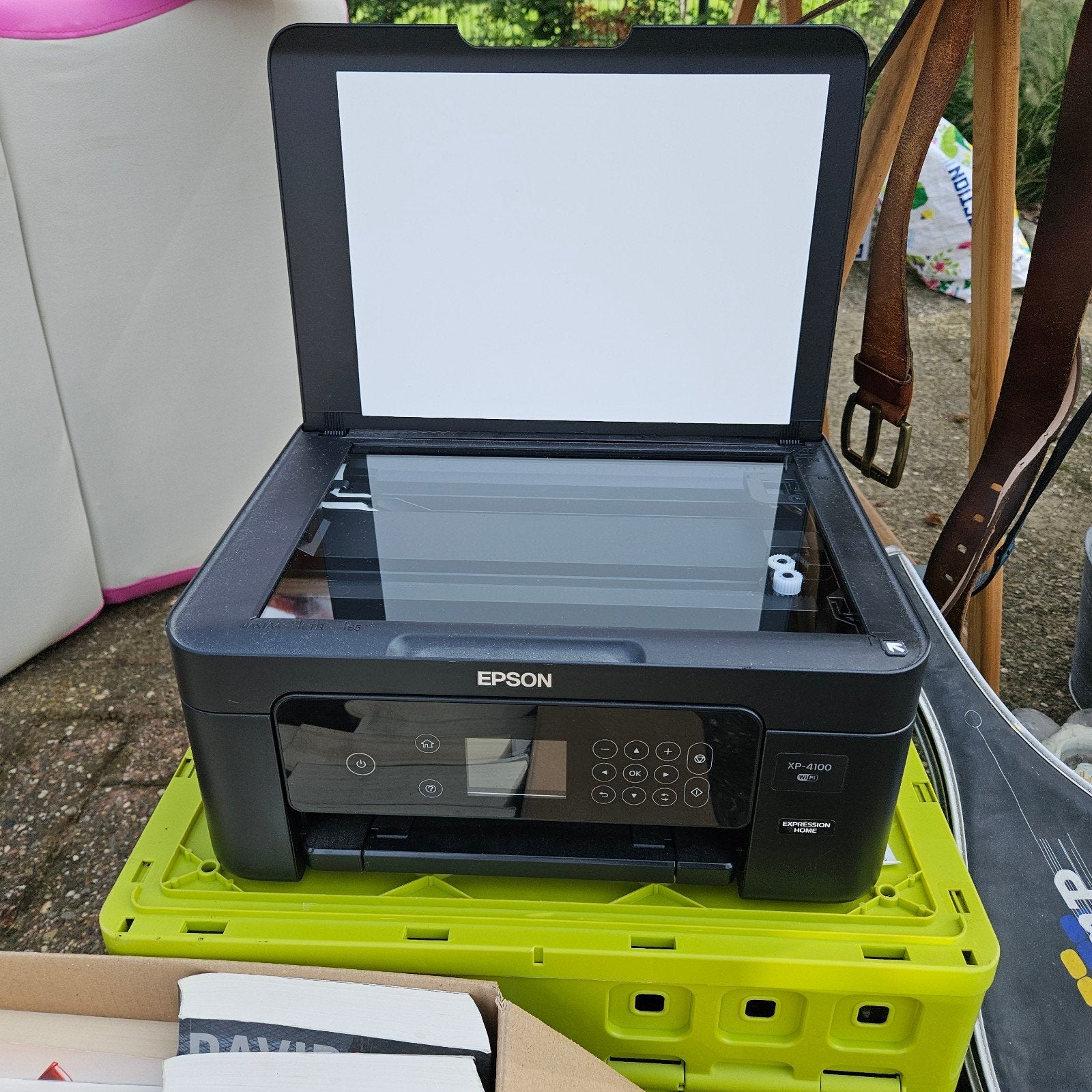 Epson Expression Home XP-4100 All-in-One Printer, Ophalen, All-in-one, Draadloos, Zo goed als nieuw